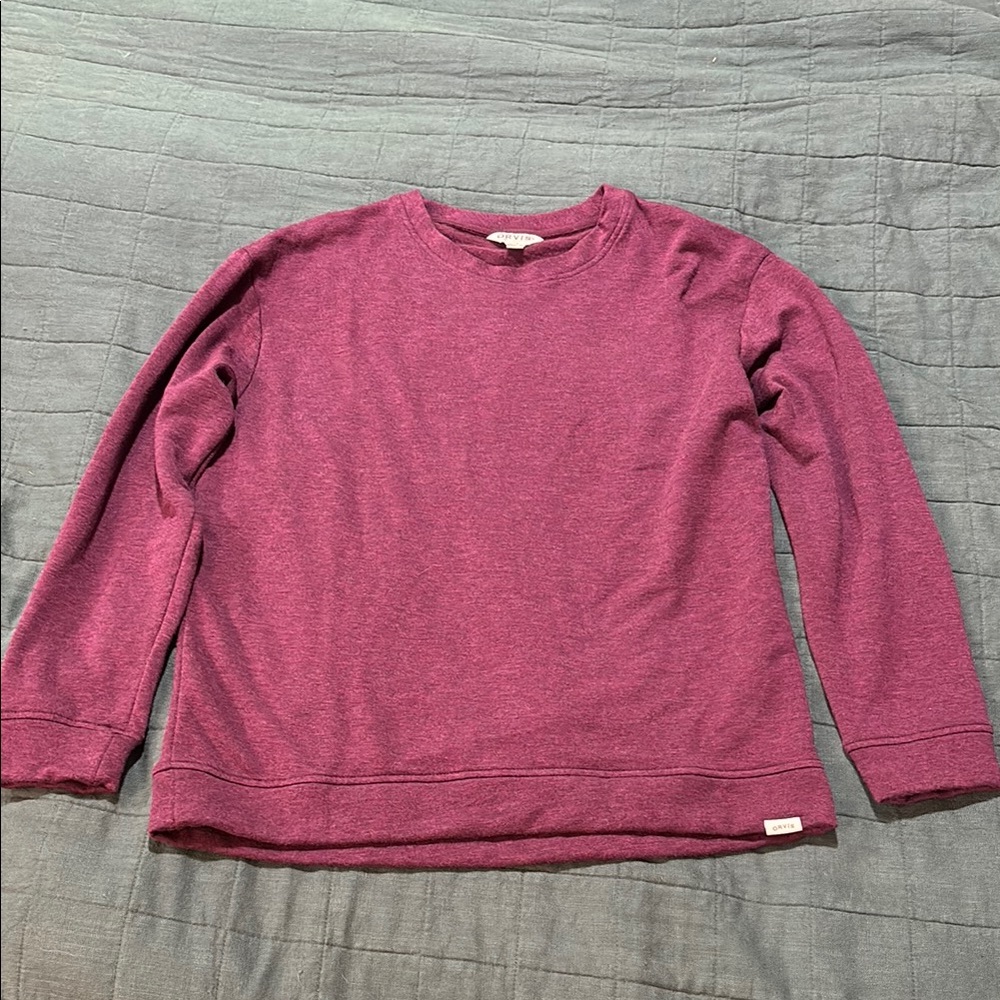 🌈Orvis Purple Long Sleeve Sweatshirt🌈